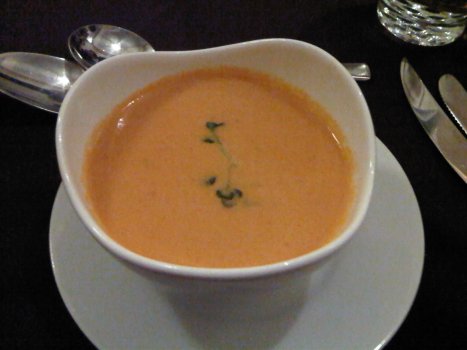 Soup of the Day - Tomato and Pepper Puree Soup?